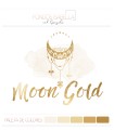 Logo oro luna boho