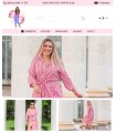 Tienda online barata moda mujer curvy fucsia